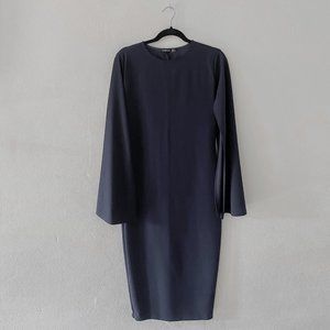 BOOHOO - CAPE SLEEVE BODYCON MIDI DRESS